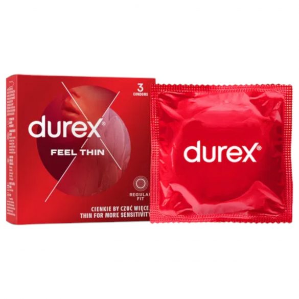 Durex Feel Thin - Sensación real (3 uds)