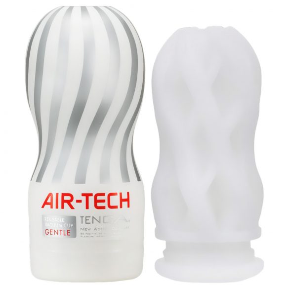 TENGA Air Tech Gentle - masturbador reutilizable (blanco)