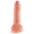 Dildo King Cock 18 cm - natural