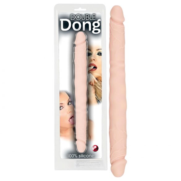 You2Toys - Doble Dong - Dildo 100% silicona (natural)