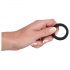 Anillo grueso Black Velvet 3.2 cm - Negro