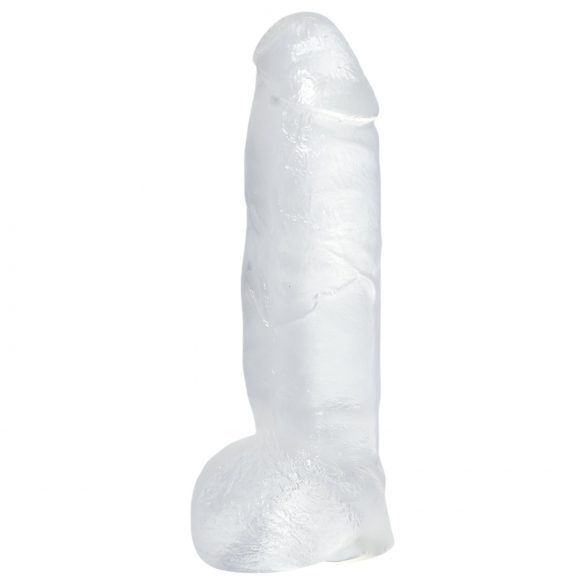 Dildo gigante cristalino