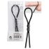 You2Toys - Correa ajustable con cuentas para el pene (negra)