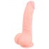 Dildo médico de silicona (20 cm) - natural