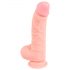 Dildo médico de silicona (20 cm) - natural