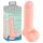 Medical - dildo recto de silicona médica (20cm) - natural