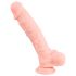 Dildo médico de silicona (24cm) - natural