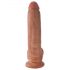 Dildo King Cock 23cm - marrón