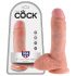 Dildo King Cock 20cm - natural