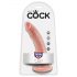 Dildo King Cock 18 cm - natural