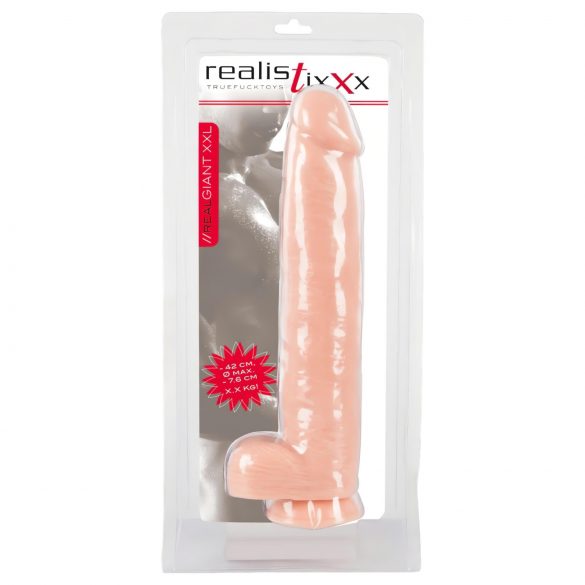 realistixxx Gigante 3XL - Dildo realista (42cm) - Color natural