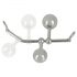 You2Toys Bondage Plugs - Bolas metálicas 149g - plata