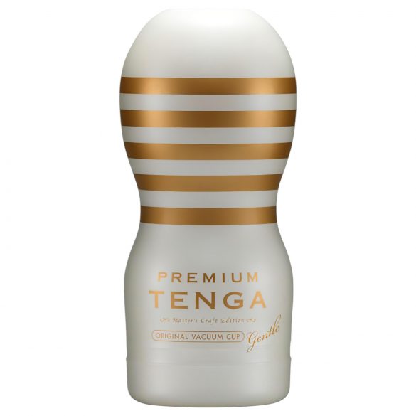 TENGA Premium Suave - masturbador desechable (blanco)