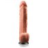 Real Feel Deluxe No.12 - vibrador realista, color piel