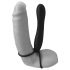 Doble Placer Fetiche - Anillo Here y Pene con Dildo Anal (Negro)