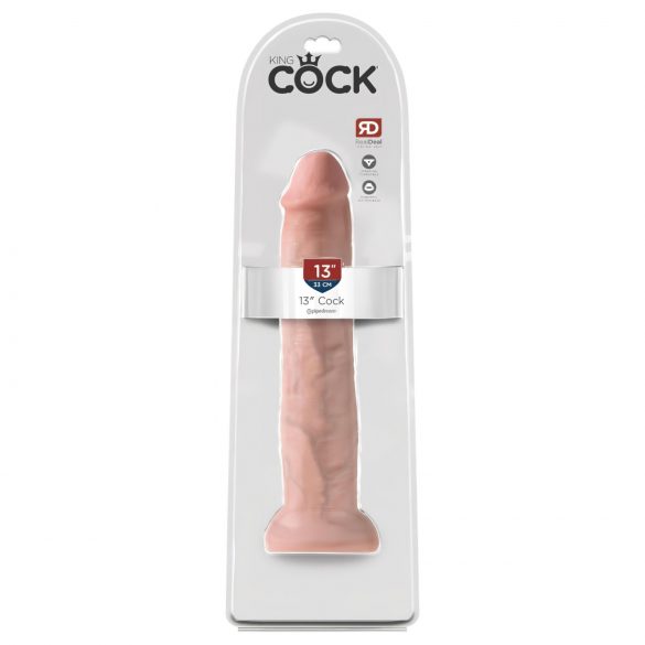 Rey Cock 13 - Gigante Dildo Realista (33cm) - Natural