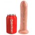 Dildo Realista King Cock 18 cm - Natural