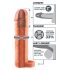 X-TENSION Perfect 2 - funda pene con anillo (19cm) - natural