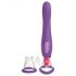 Fantasy - vibrador 3en1 recargable (lila)