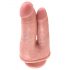 King Cock Doble Placer - Dildo realista doble (natural)