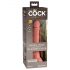 King Cock Elite 7 realista con base - natural