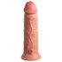 King Cock Elite 8 - Dildo realista con ventosa (20cm) - natural