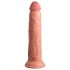 King Cock Elite 9 - Dildo realista con base de succión 23 cm - Natural