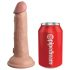 King Cock Elite Principiante - arnés con dildo (natural)