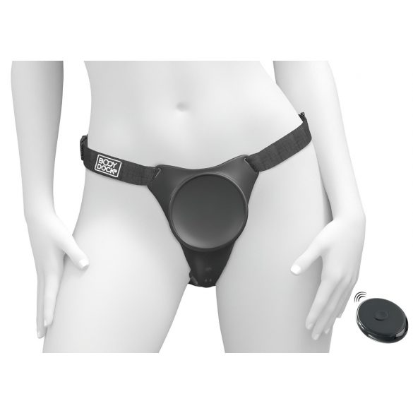 Body Dock G-Spot Pro - arnés con control remoto (negro)