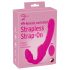 Strap-On sin correas – Vibrador rosa adaptable