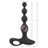 Black Velvet - vibrador anal con perlas (negro)