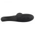 Black Velvet - vibrador anal con perlas (negro)