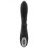 Sonrisa Triple - vibrador 3 puntas recargable e impermeable (negro)