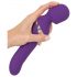 Vibrador Masajeador 2en1 Lilas con Perlas de Javida