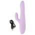 SMILE Thrusting - Vibrador púrpura con brazo estimulante y rotación