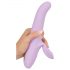 SMILE Thrusting - Vibrador púrpura con brazo estimulante y rotación