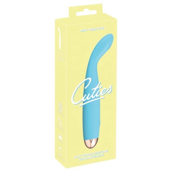 Cuties Mini - recargable, impermeable vibrador punto G (turquesa)