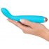 Cuties Mini - recargable, impermeable vibrador punto G (turquesa)