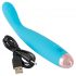 Cuties Mini - recargable, impermeable vibrador punto G (turquesa)