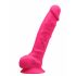 Silexd 8 - Shapeable Suction Cup Dildo Vibrator - 20cm (Pink) 