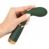 Vibrador resistente G-punto verde recargable Emerald Love