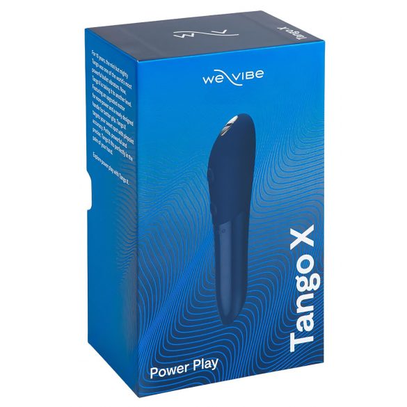 We-Vibe Tango X - Vibrador azul real y resistente al agua