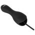 Rebel - Vibrador glande con dilatador uretral (negro)