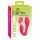 Braguitas SMILE - Vibrador 2en1 con control remoto (rosa)