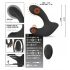 Rebel RC - vibrador anal inflable con control remoto (negro)