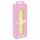 Vibrador Mini Cuties 3: recargable y resistente al agua (amarillo)