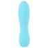 Mini Vibrador Cuties 3: Recargable, impermeable, texturizado (turquesa)