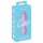 Vibrador espiral mini Cuties 3 - recargable, impermeable (lila)