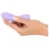 Vibrador espiral mini Cuties 3 - recargable, impermeable (lila)