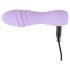 Vibrador espiral mini Cuties 3 - recargable, impermeable (lila)